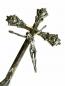 Preview: Stehkreuz, Jesuskreuz, Kruzifix Messing Gold  37 x 21 cm Standkreuz Tischkreuz Jesus Christus Jesus Am Kreuz Art 1216
