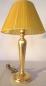 Mobile Preview: Tischleuchte , Nachttischlampe , Tischlampe  Gold / Senf Lampe Leuchte 54 cm