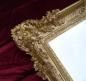 Preview: BAROCK Bilderrrahmen mit Schutzglas rechteckig Hochzeitsrahmen Antik 96x57 Gold Gemälderahmen