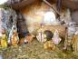 Preview: Bethlehem Krippe Heiligabend Weinachtskrippen mit Figuren Christi Geburt 60x40