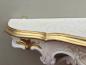 Preview: Wandkonsole barock Elfenbein Gold  45x21cm Wandregal BAROCK ANTIK  cp68Ig