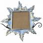Preview: Wandspiegel Sonne Barock Antik Silber SPIEGEL SONNE 50cm Badspiegel Sun Mirror C495