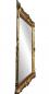 Preview: Wandspiegel 90x70 Spiegel BAROCK Rechteckig Antik Gold-Schwarz Badspiegel Flurspiegel 3057