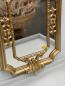 Preview: Barock Wandspiegel Gold Prunk Spiegel Antik Rokoko Badspiegel klassisch 59x32cm WANDDEKO Flurspiegel C456 Gold