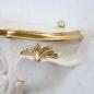 Preview: Wandkonsole barock Elfenbein Gold  45x21cm Wandregal BAROCK ANTIK  cp68Ig