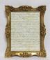 Preview: Bilderrahmen mit Schutzglas Barock Antik 30x24 hängerahmen Fotorahmen  C6 Gold R