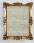 Preview: Bilderrahmen mit Schutzglas Barock Antik 30x24 hängerahmen Fotorahmen  C6 Gold R
