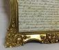 Preview: Bilderrahmen mit Schutzglas Barock Antik 30x24 hängerahmen Fotorahmen  C6 Gold R