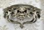 Preview: Wandkonsole Antiksilber BAROCK Spiegelkonsole 50x20x24 Antik ornament Wandablage Wanddeko Cp72-AS