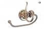 Preview: Messing Luxus Toilettenpapier-Halter Gold Bad Wc Klopapierhalter Antik Klassik