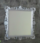 Preview: Bilderrahmen Silber Antik mit Glas Rahmen Fotorahmen Silber C533 38x36