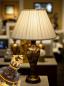 Preview: Tischleuchte , Nachttischlampe , Tischlampe , Lampe , Leuchte Braun beige gold 63 cm Klassische Tischleuchte UVP 279€