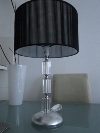 Tischleuchte Tischlampe Leselampen Lampe Nachttischlampe Kristalglas  50 cm