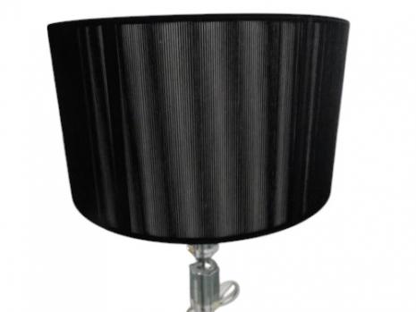 Preview: Tischleuchte Tischlampe Leselampen Lampe Nachttischlampe Kristalglas  50 cm Exklusiver tischlampe Edel