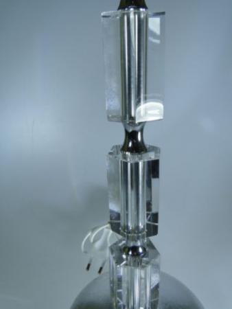 Tischleuchte Tischlampe Leselampen Lampe Nachttischlampe Kristalglas  50 cm Exklusiver tischlampe Edel