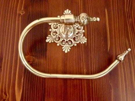 4 Teilig Badeset Badaccessoires Set WcToilette Bad Badetuch/Handtuchhalter