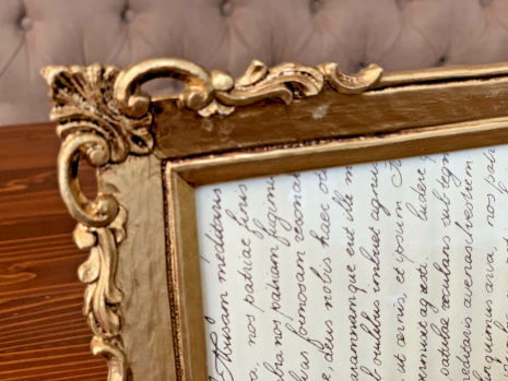 Bilderrahmen Gold Antik Barockrahmen 13x18cm Fotorahmen Shabby 20x25 Deko C48-p