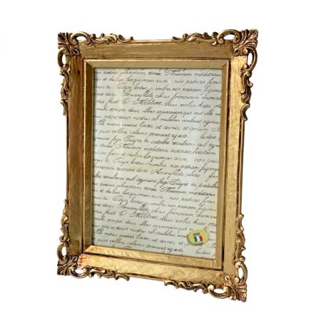 Bilderrahmen Gold Antik Barockrahmen 13x18cm Fotorahmen Shabby 20x25 Deko C48-p