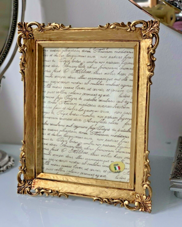 Bilderrahmen Gold Antik Barockrahmen 13x18cm Fotorahmen Shabby 20x25 Deko C48-p