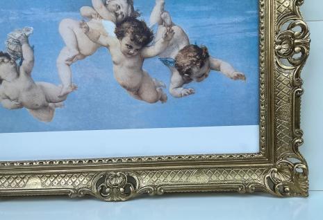 Gerahmte Gemälde Engelsbilder Die Geburt Der Venus mit Goldenen Rahmen 90x70cm religiöse Renaissance Alexandre Cabanel Bild