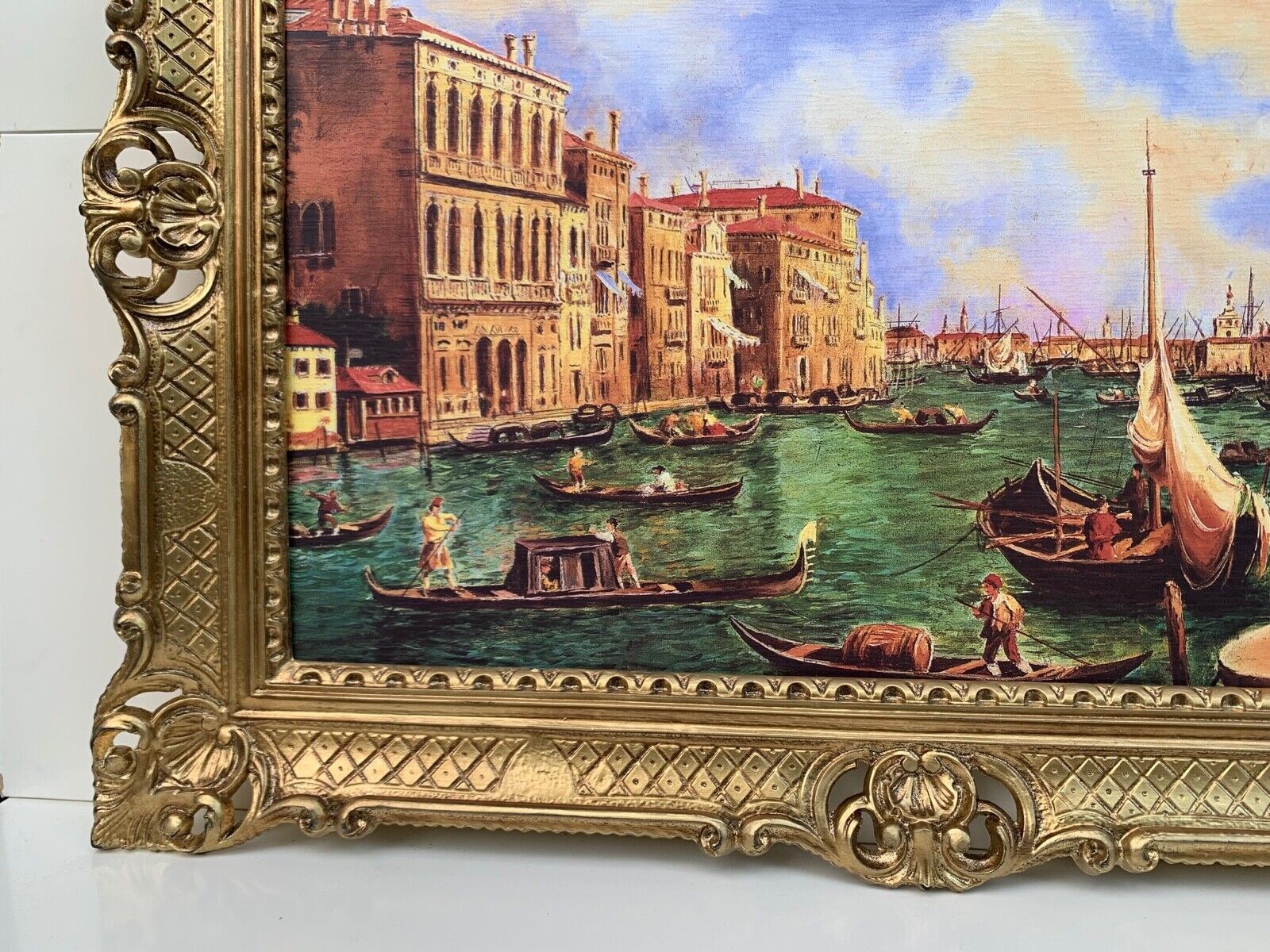 - Canal LandschaftsbildDer Giovanni - (Canaletto) Himmelfahrtstag Italien artissimo.berlin Antonio Buccintoro am