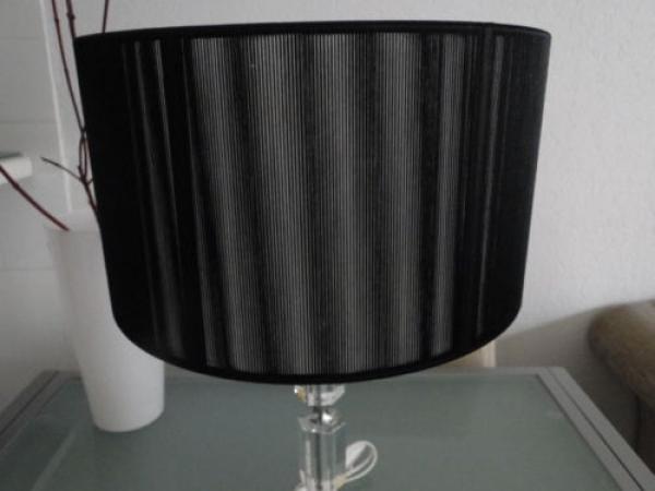 Tischleuchte Tischlampe Leselampen Lampe Nachttischlampe Kristalglas  50 cm Exklusiver tischlampe Edel