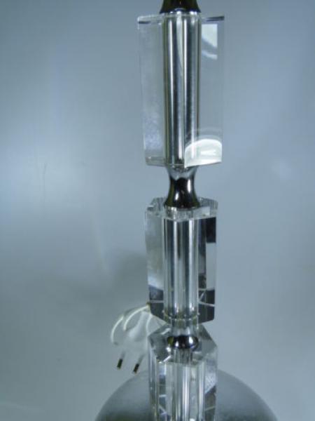 Tischleuchte Tischlampe Leselampen Lampe Nachttischlampe Kristalglas  50 cm Exklusiver tischlampe Edel