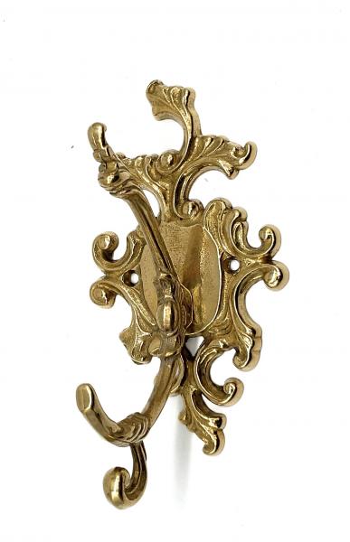 Wandhaken  messing Garderobenhaken Kleiderhaken Haken  Gold 11x17 Art 80315