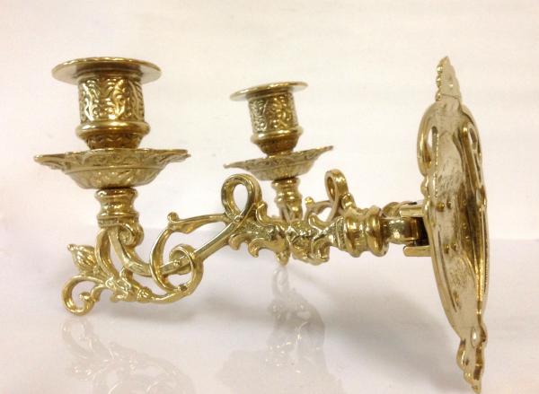 Wandkerzenhalter Messing Wandkerzenleuchter Antik Kerzenhalter Klavierleuchter Beweglich Kerzenleuchter Barock