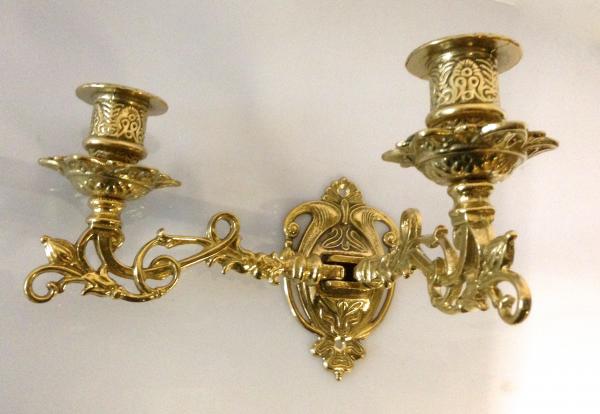 Wandkerzenhalter Messing Wandkerzenleuchter Antik Kerzenhalter Klavierleuchter Beweglich Kerzenleuchter Barock