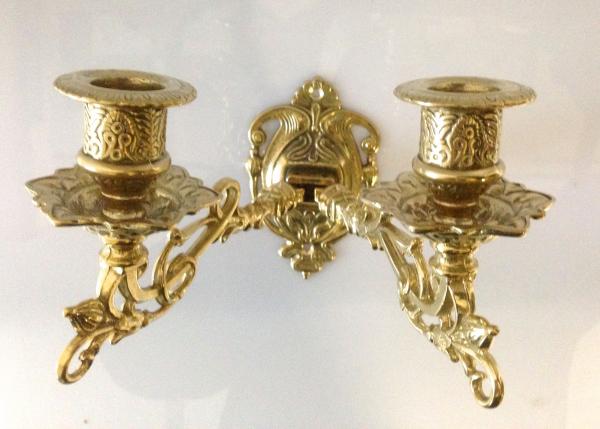 Wandkerzenhalter Messing Wandkerzenleuchter Antik Kerzenhalter Klavierleuchter Beweglich Kerzenleuchter Barock