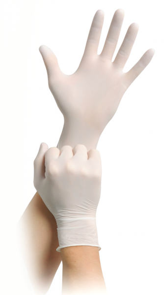200 x Vasco Braun Nitril Weiß Handschuhe Einmalhandschuhe untersuchungshandschuhe nitril Einweghandschuhe Gr M
