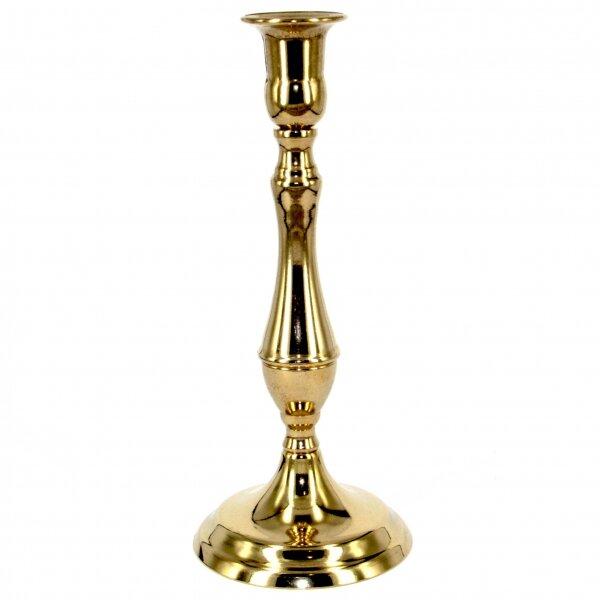 Kerzenleuchter Messing Gold Kerzenständer Kerzenhalter Leuchter Höhe :23 cm ITALY