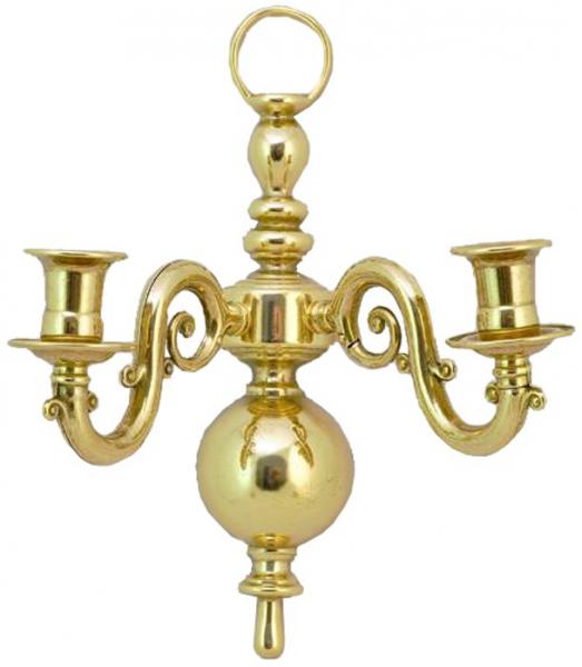 2 x Wandkerzenhalter Messing  gold Antik Kerzenleuchter KLAVIERLEUCHTER 30cm Wanddeko